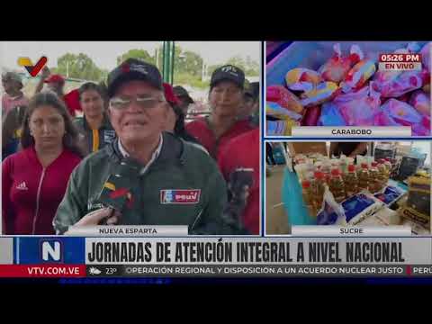 El alcalde @YulArmas_ del Municipio Marcano en El Estado Nueva Esparta apoyó una excelente jornada