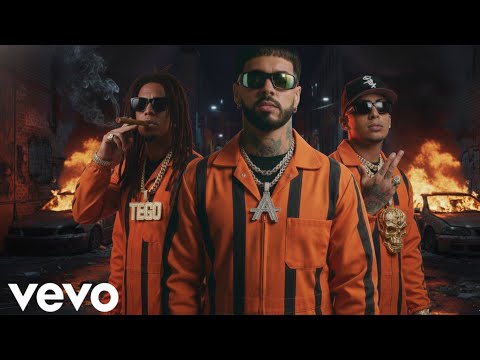 Tego Calderon, Ñengo Flow, Anuel - Lambe Botas (Official Music Video)