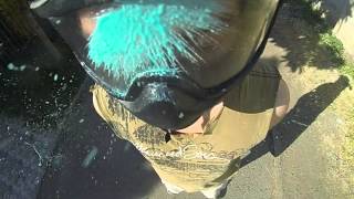 preview picture of video 'Headshot Gopro en Paintball...'