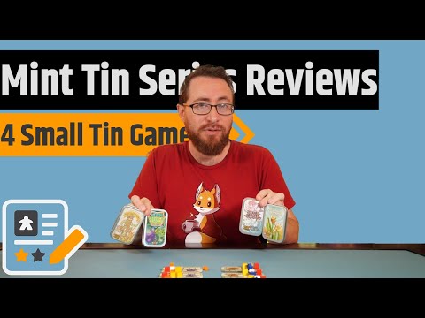 Galen's Games Mint Tin Series Review - Brawl, Plant, Morph & Deliver