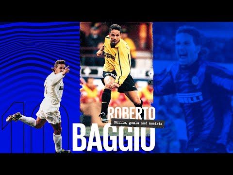 IL DIVIN CODINO 🇮🇹 | ROBERTO BAGGIO BEST GOALS, SKILLS AND ASSISTS ✨🖤💙
