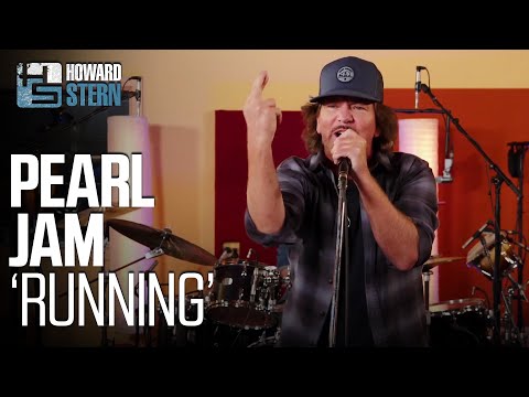 Pearl Jam “Running” Live on the Stern Show