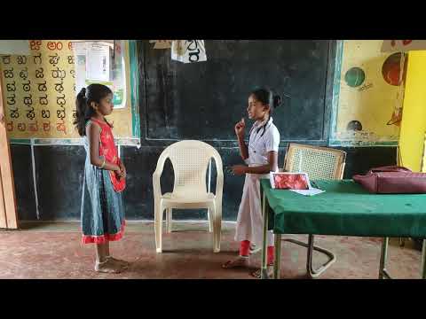 Dialogue from my kids..5th..Lekhana& Nanditha..Doctor & Patient..