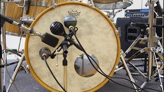 Video thumbnail for Sennheiser e602 vs AKG D12 vs AKG D112 vs Shure Beta52 Custom by Benno Kaiser
