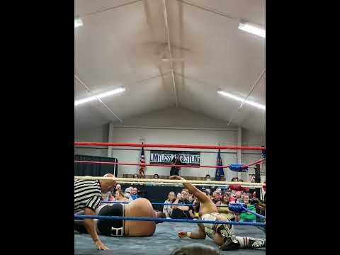 Omg down goes Ace Romero #wrestling #shorts