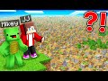 JJ and Mikey Found a Super Village in Minecraft ! - Maizen