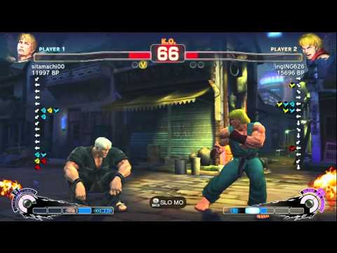 AFG [Sagat] vs kao 1976 [Ryu] Toncotsu [Ibuki] - Laugh [Ryu] vs SL Hiro [Fei] SSF4 Ranked