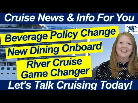 Thumbnail for CRUISE NEWS! Beverage Policy Change | Sapphire Princess Dry Dock & River Cruise Game-Changer