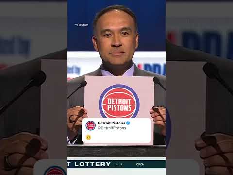 Ausar Thompson reacts to Pistons' bad NBA Draft Lottery luck | Yahoo Sports