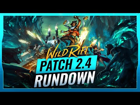 MASSIVE UPDATE: Patch 2.4 Rundown (Akshan Release) - Wild Rift (LoL Mobile)