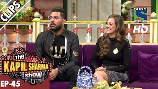 Yuvraj Singh and his fiance Hazel Keech - The Kapil Sharma Show - Ep.45 -24th September 2016 video