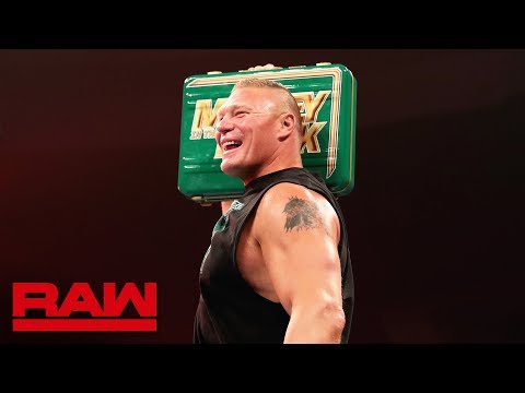 WWE Raw Results for 5/27/19: Brock Lesnar Announces Cash-In Decision
