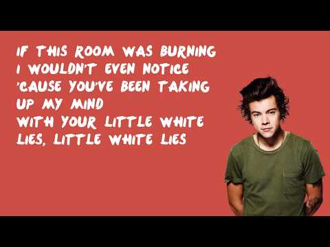 Little White Lies - One Direction (Lyrics)