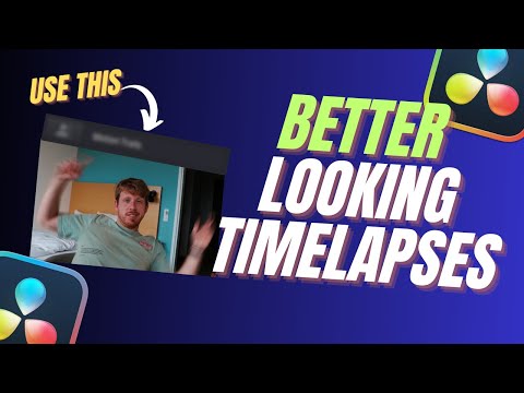 The perfect Effect for your Timelapse (Speed up clips) | DaVinci Resolve