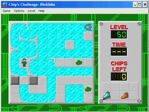 Bloblake (Chip's Challenge Custom Level) Proof