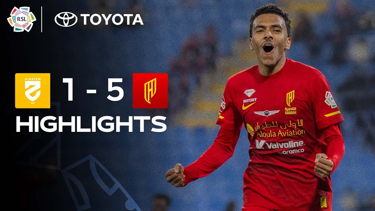 Al Hazem vs Al Qadsiah Highlights
