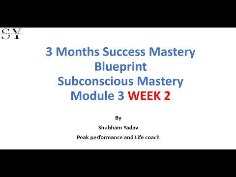3MSM (M3 W2) Subconscious Mastery: Power of numbers