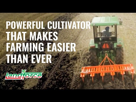 Landforce cvs13s heavy duty spring cultivator, tractor power...