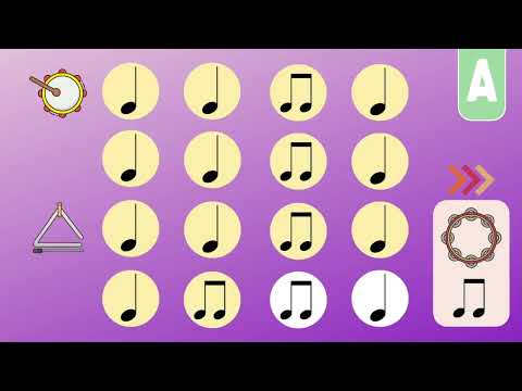 Musicograma Rítmico 🎶 🎼🎵 // Letkiss - Hugo Strasser // Instrumentos de Percusión 🥁🪘 // Nita F.