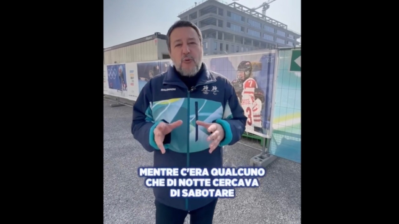 SALVINI: MILANO RIPARTE DAL VILLAGGIO PARALIMPICO CON STUDENTI E ATLETI