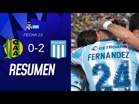 Aldosivi 0 vs. 2 Racing Club | #TorneoApertura2025 | Resumen | Fecha 13