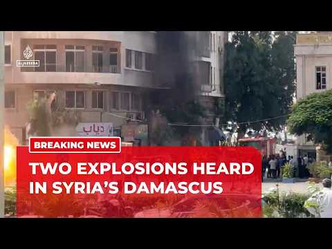 Explosions rock Syria's capital Damascus, no reports of casualties so far