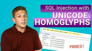 SQL Unicode Homoglpyh Injection