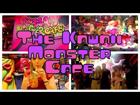 KAWAII Monster Cafe in Harajuku (ft Strawberry Mochi) //emilylouisemaitland ♡