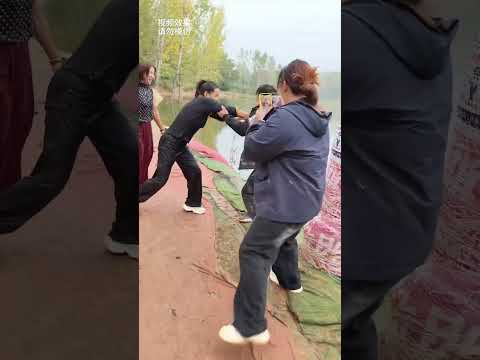 Did the two beauties finally get their revenge or not! #SwingingOnWater #LaughEveryTimeYouWatch #Eve