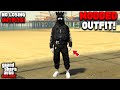 GTA 5 ONLINE Easy Black Joggers Modded Outfit With Logos Glitched Vest No Transfer