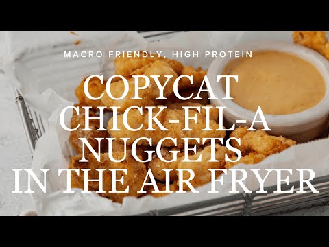 Copycat Chick-fil-A Chicken Nuggets in the Air Fryer
