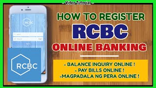RCBC Online Banking Enrollment: How to Register to RCBC Online or RCBC Mobile Account