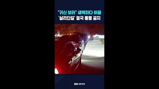 귀신 보러 새벽마다 바글..'살리단길' 결국 통행 금지 #shorts