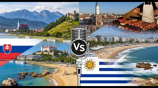 The Central European Gem vs. The South American Jewel: Slovakia vs. Uruguay