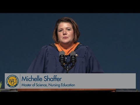 2018 WGU Regional Commencement in Indianapolis, IN - Graduate Speaker Michelle Shaffer