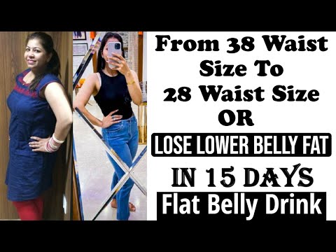 How to Lose Belly Fat Fast Without Exercise | Get Rid of Lower Belly Fat With This Tea | Fat to Fab Video