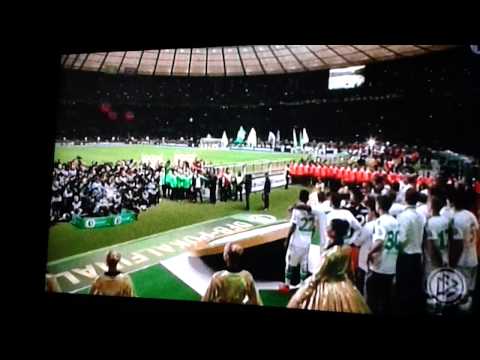 DFB POKAL FINALE 2015 SIEGEREHRUNG VFL WOLFSBURG