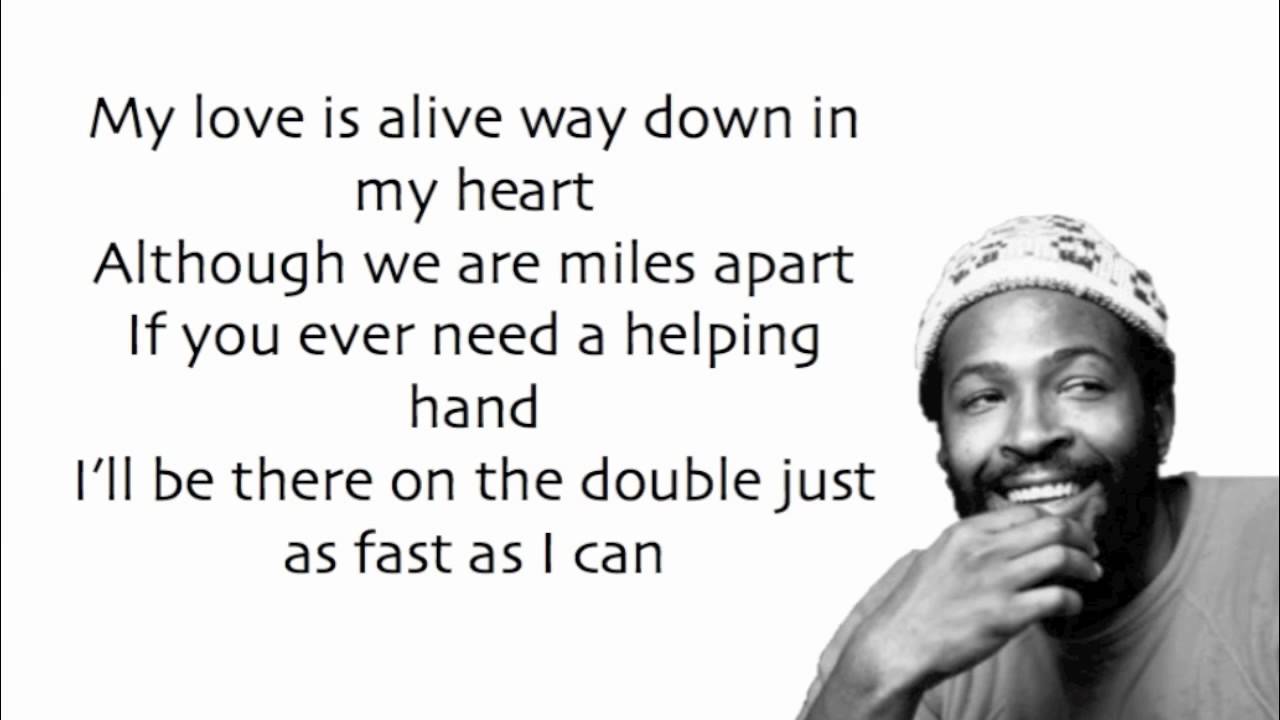 Watch Now Marvin Gaye - Ain't No Mountain High Enough - Lyrics Marvin Gaye - Ain't No Mountain High Enough - Lyrics