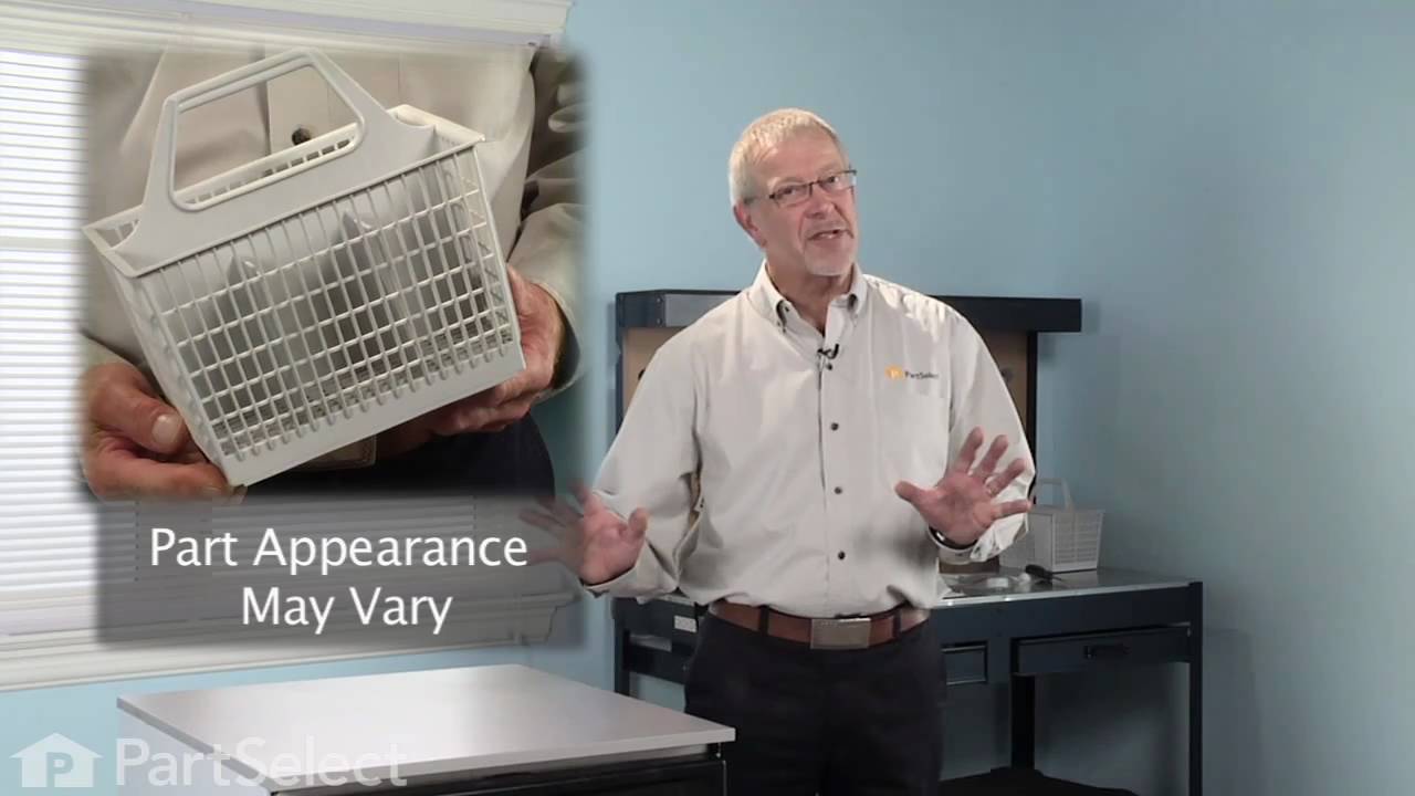 Replacing your General Electric Dishwasher Silverware Basket (Grey) Replacing your General Electric Dishwasher Silverware Basket (Grey)