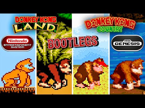Donkey Kong Land & Donkey Kong Country Bootlegs||💥Mind Blowing Ports💥