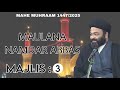 ️ Live Majlis 3 Maulana Taskin Raza Jamani Sahab
