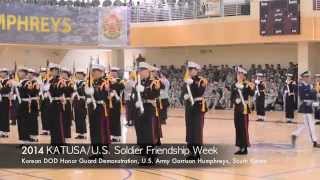 preview picture of video 'IN FOCUS - 2014 KATUSA Friendship Week - Korean DOD Honor Guard - Camp Humphreys - 14 April 2014'
