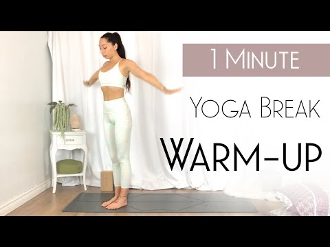 1 Minute Yoga Morning Yoga Back Stretch