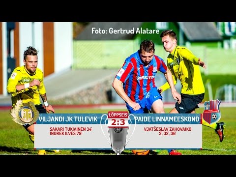XXXIV voor 2015: Viljandi JK Tulevik - Paide Linnameeskond 2:3 (1:3)
