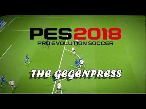 PES 2018 | Gegenpress tactic