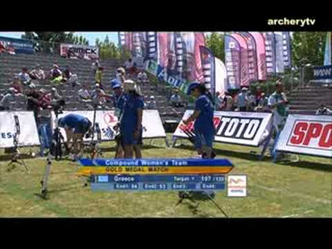 France v Greece – compound women’s team gold | Boé 2008 Archery World Cup stage 4