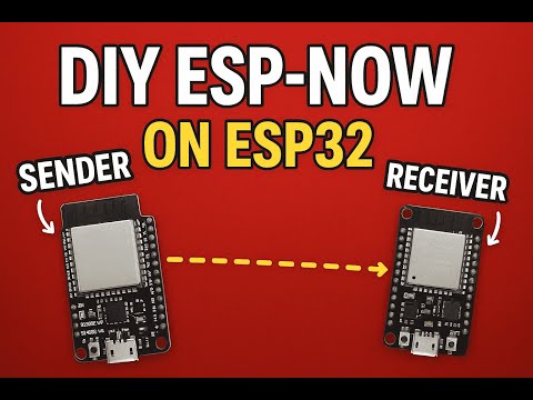 Build ESP-NOW Communication on ESP32 (Sender + Receiver) | Beginner-Friendly Tutorial!