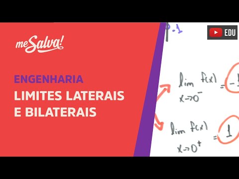 Me Salva! LIM02 - Limites laterais e bilaterais