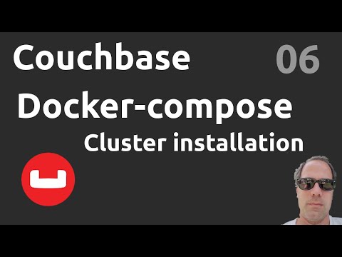 Cluster avec docker compose Couchbase 06