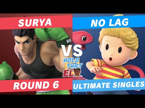 Surya (Ryu, Little Mac) vs no lag (Bowser, Lucas) - Hold That EL Round 6
